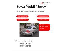 Sewa Mobil Mercy Terpercaya dan Terbaik - Surabaya