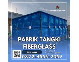Tangki Fiberglass Panel Kotak Air Bersih, Kesehatan Terjaga - Grobogan