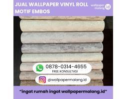 Wallpaper Vinyl Roll Motif Embos - Malang 