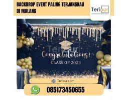 Backdrop Event Paling Terjangkau - Malang 