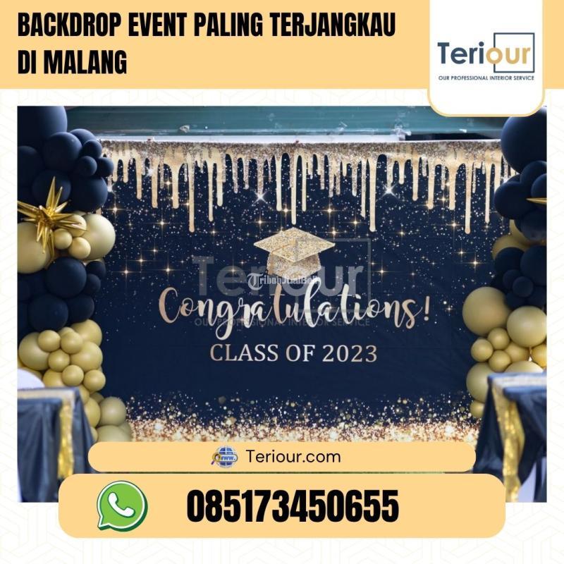 Backdrop Event Paling Terjangkau - Malang 