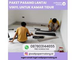Paket Pasang Lantai Vinyl untuk Kamar Tidur - Malang 
