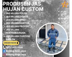 Produsen Jas Hujan Custom - Sidoarjo 