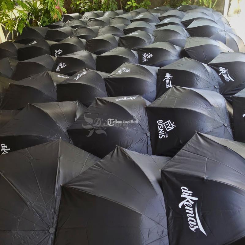 Payung Promosi Cetak Nama Custom Murah - Sukabumi 