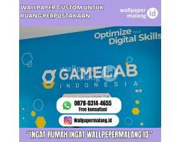 Wallpaper Custom untuk Ruang Perpustakaan - Malang 