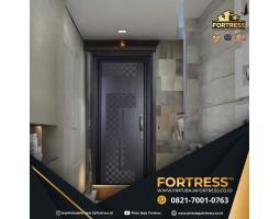 Fortress Pintu Utama Baja Minimalis - Deiyai