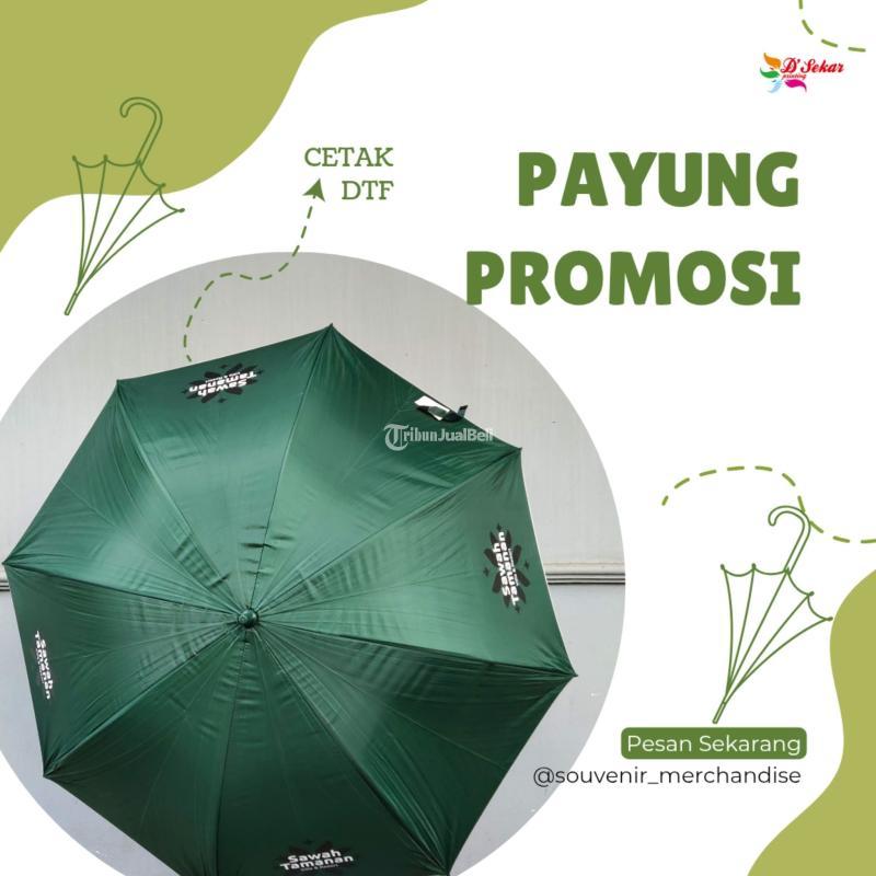 Payung Promosi Golf Cetak Logo Souvenir - Garut