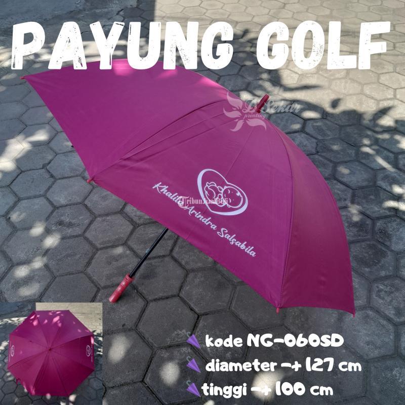 Pesan Payung Promosi Custom Logo Ready Stok - Garut