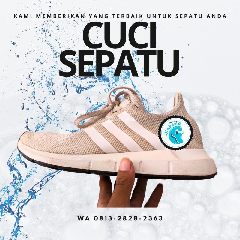 Cuci Sepatu Malang  Kabama Shoescare Ahlinya Deep Clean Repaint Sepatu - Malang Kota
