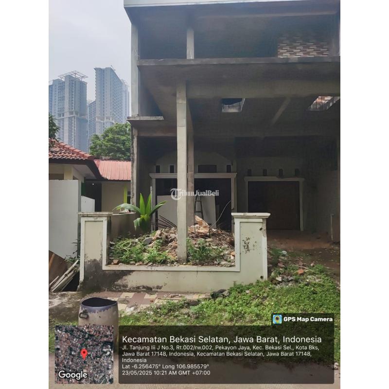 Jual Tanah dan Bangunan 156 m2 di Perum Taman Century 2, Pekayon Jaya, Bekasi Selatan - Bekasi Kota