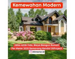 Kemewahan Modern Jasa Bangun Rumah Per Meter 2025 Semarang Kota