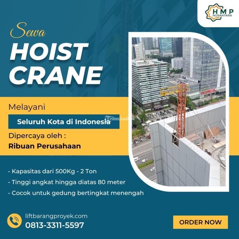 Sewa Hoist Crane Terbaik - Gowa