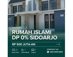 Dijual Rumah Syariah, Tipe 43, 2KT, 1KM, HGB, Tanpa Uang Muka, Adya Safira - Sidoarjo