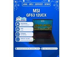 Dijual Laptop Second, ASUS  MSI GF63 12UCX, Laptop MSI Gaming, Windows Original - Malang