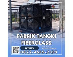 Tangki Fiberglass Panel Kotak Lindungi Air- Purbalingga