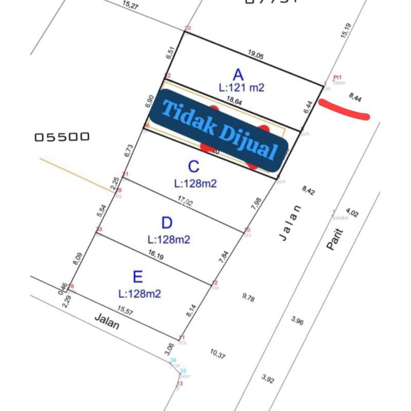 Dijual Tanah Murah di Minggir Dekat Resto Mang Engking SHM - Sleman 