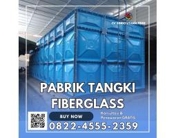 Tangki Fiberglass Panel Kotak Air Tenang, Tubuh Senang - Surakarta