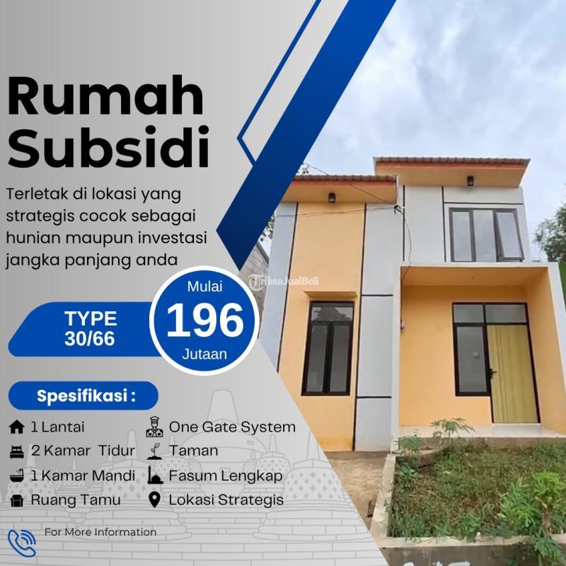 Dijual Rumah Subsidi 2KT 1KM SHM Lokasi Tajinan Dekat RSUD Kota - Malang