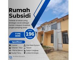 Dijual Rumah Hunian Subsidi Deket Dengan Fasilitas Publik Lokasi Tajinan - Malang