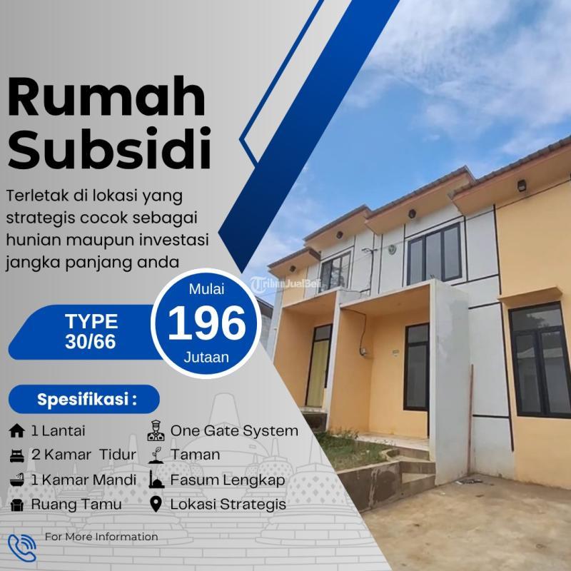 Dijual Rumah Hunian Subsidi Deket Dengan Fasilitas Publik Lokasi Tajinan - Malang