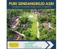 Dijual Tanah Pekarangan Strategis Luas 90m2 SHM Di Sleman Barat - Sleman