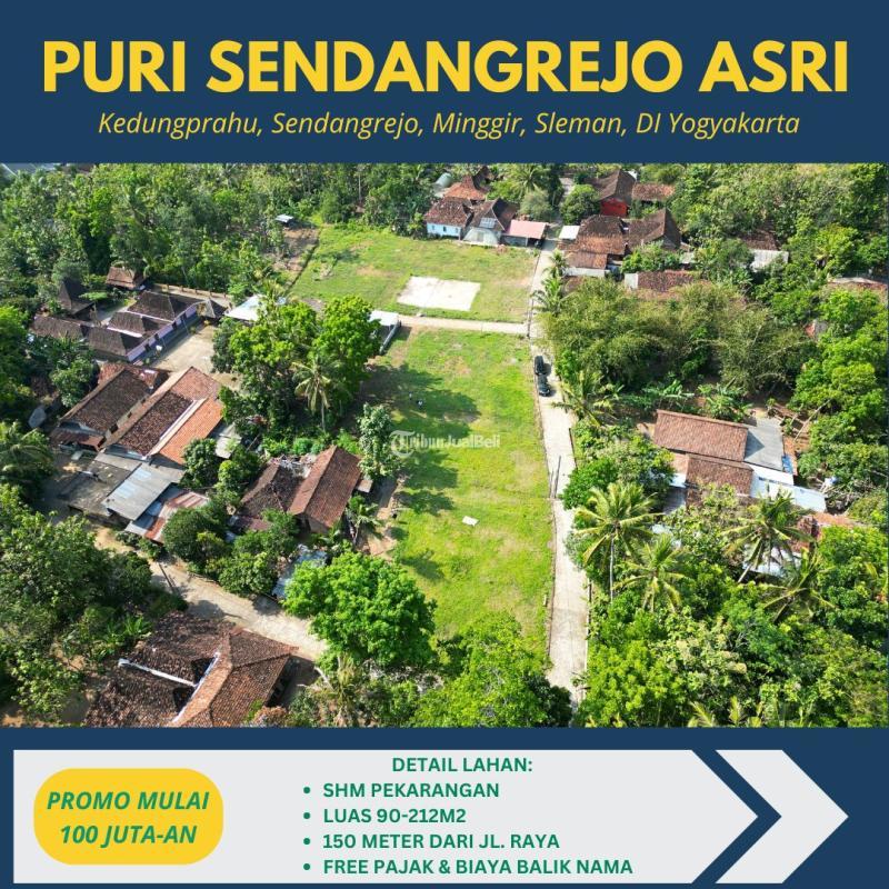 Dijual Tanah Pekarangan Strategis Luas 90m2 SHM Di Sleman Barat - Sleman