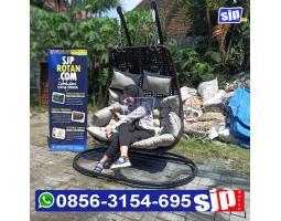 Ayunan Rotan Sintetis 2 Penyangga - Malang