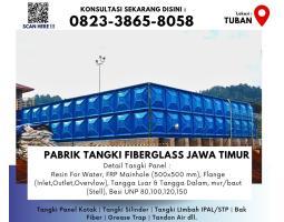 Roof Tank Panel Fiberglass Tangki Fiber 10000 Liter - Tuban