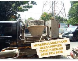 Menerima Mesin Molen Beton Bekas Proyek Daerah Tambun - Bekasi