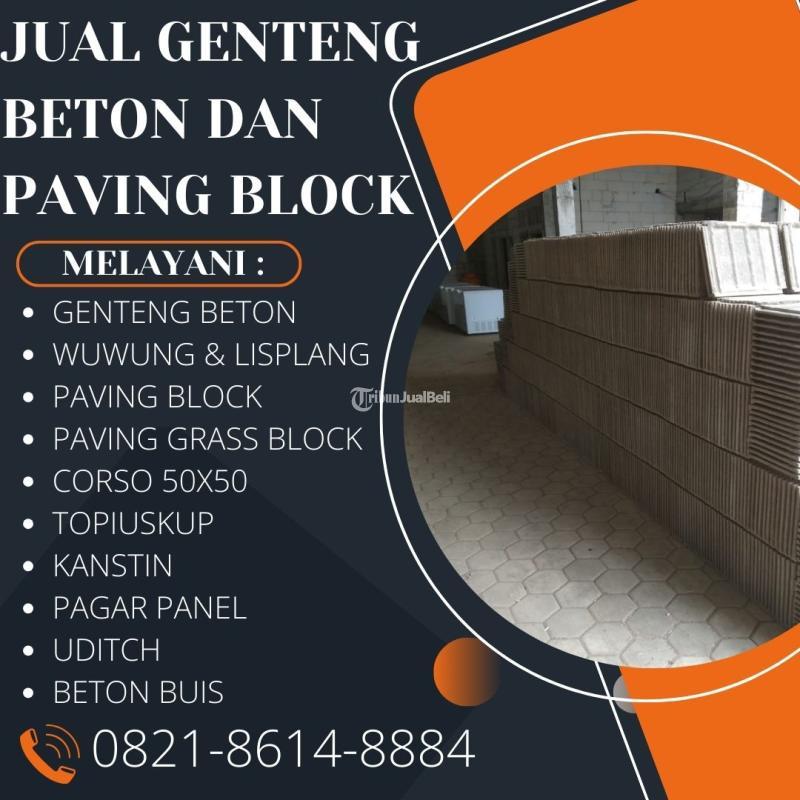 Genteng Beton Flat Modern Untuk Perlindungan Maksimal - Malang
