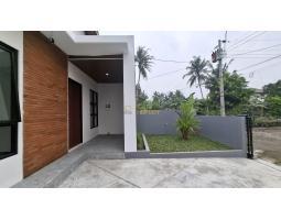 Jual Rumah Siap Huni Desain Minimalis Modern Tipe 60 Baru di Ngaglik - Sleman