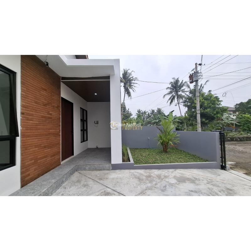 Jual Rumah Siap Huni Desain Minimalis Modern Tipe 60 Baru di Ngaglik - Sleman