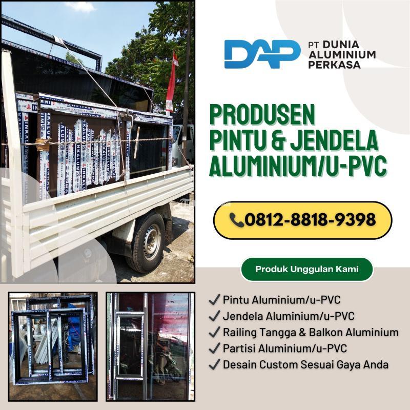 Jendela Aluminium UPVC Yang Memberikan Isolasi Suara Luar Biasa Untuk Kenyamanan - Jakarta Selatan