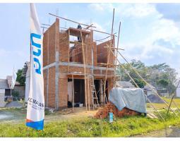 Dijual Rumah Murah 2 Lantai Lokasi Dekat Stasiun Pakisaji - Malang