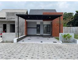 Dijual Rumah Siap Huni Di Cebongan, Design Modern Tropical Dalam Cluster - Sleman