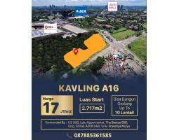 Dijual Kavling Komersial A 16, BSD City - Tangerang Selatan