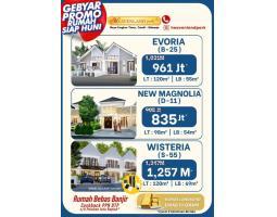 Dijual Hunian Murah dan Strategis, Tipe 55, 3KT, 1KM, SHM, 0 Jalan Raya Lingkar Timur - Sidoarjo