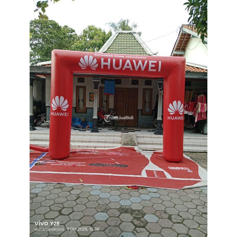 Supplier Balon Gate Promosi Huwawai 3x4, Cabang Store Yogyakarta - Yogyakarta
