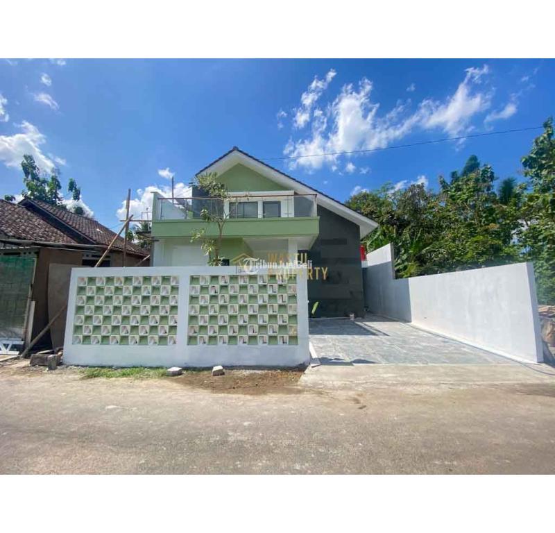 Dijual Rumah 2 Lantai, Tipe 80, 3kt, 2km, Shm, Dekat Pondok Pesantren Bina Umat, Sleman - Yogyakarta