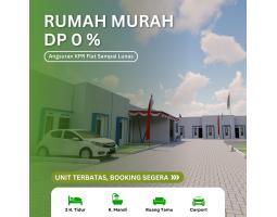 Jual Rumah Subsidi Tipe 25 Murah Tanpa Dp Lokasi Kambingan Dekat Wisnuwardhana - Malang 