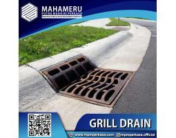 Grill Drain Custom Ukuran Sesuai Kebutuhan Proyek - Malang
