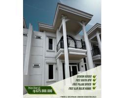 Jual Rumah Desain Mewah Ala Sultan Tipe 72 di Kepanjen - Malang 