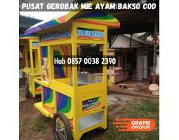 Pabrik Rombong Model Gerobak Mie Ayam Roda 3 - Tulungagung