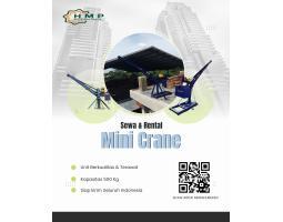 Sewa Mini Crane Kapasitas 500 kg - Jakarta Selatan
