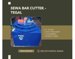 Sewa Bar Cutter, Termurah, Siap Pakai, Besi 8 - 42 Mm - Tegal