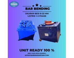 Sewa Bar Bending, Mesin Tekuk Besi 8-32mm, Unit Ready - Bandung