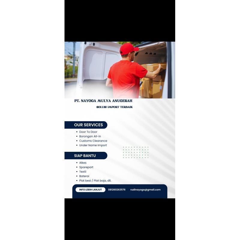 Jasa Import Kabel Optik To Jakarta NYG Logistics - Jakarta Selatan