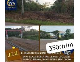 Dijual Tanah Perumahan Murah Desa Kapur - Kubu Raya