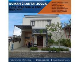 Dijual Murah Rumah, Hunian 2 Lantai, Tipe 60, SHM, Dekat Jl Wonosari, Stipram Kotagede, Promo Unit Terakhir, di Banguntapan, Bantul - Yogyakarta