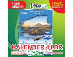 Jasa Cetak Kalender 2026 Murah - Sidoarjo
